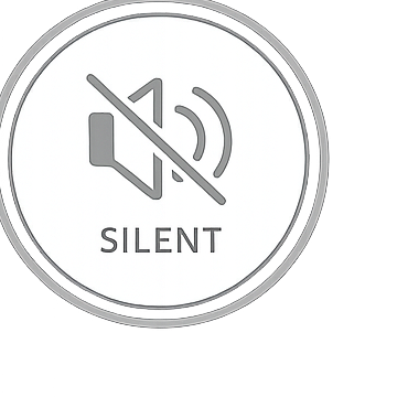 Silent operation icon