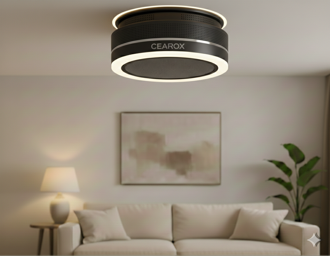 CEAROX bronze finish render