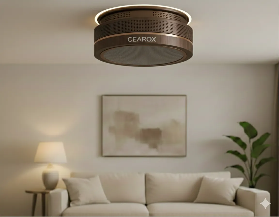 Perspective view of the floating ring detail